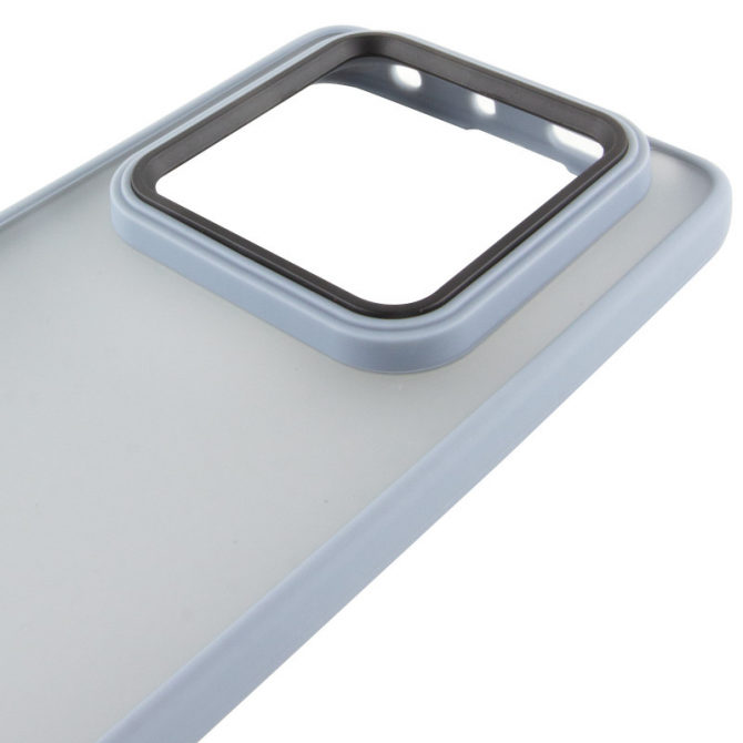 Чехол TPU+PC Lyon Frosted series Xiaomi Redmi Note 15 Pro 4G Sierra Blue-2