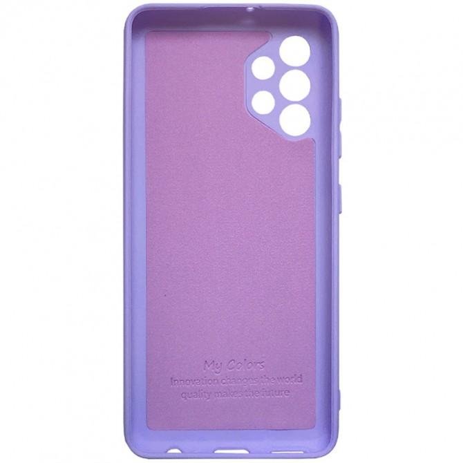 Чохол Original Soft Case Samsung A325 Galaxy A32 Лавандовий FULL-1