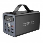 Додаткова батарея Hoco J138 Distant 22.5W+PD20W+DC12V (60000mAh) Black Додаткова батарея Hoco J138 Distant 22.5W+PD20W+DC12V (60000mAh) Black