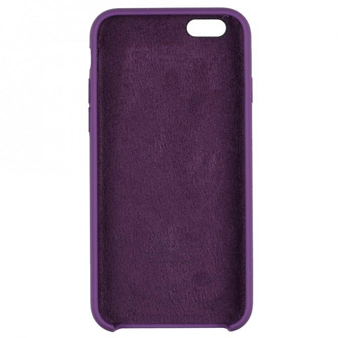 Чехол силиконовый для iPhone 6/6s Фиолетовый-2