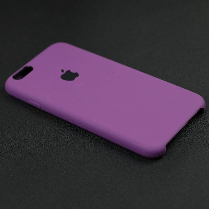 Чехол силиконовый для iPhone 6/6s Фиолетовый-3
