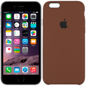 Чехол силиконовый для iPhone 6/6s Коричневый