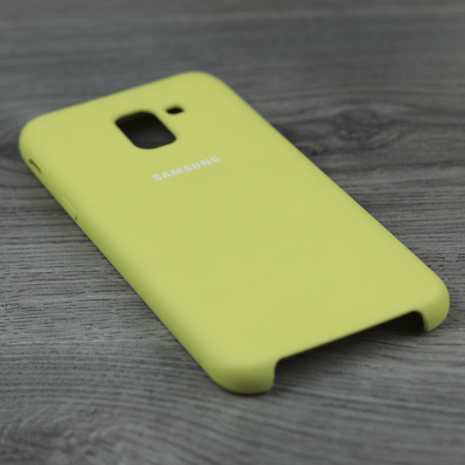 Чехол Soft Case для Samsung J6 2018 Оливковый-3