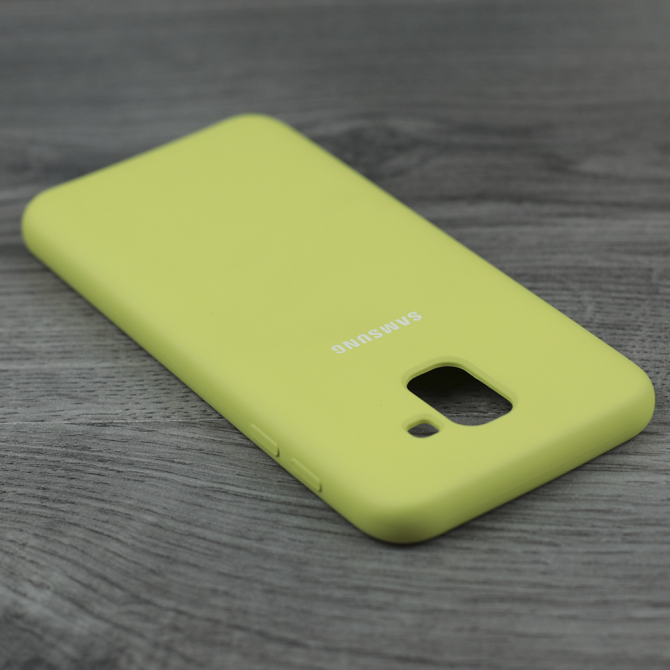 Чехол Soft Case для Samsung J6 2018 Оливковый-4