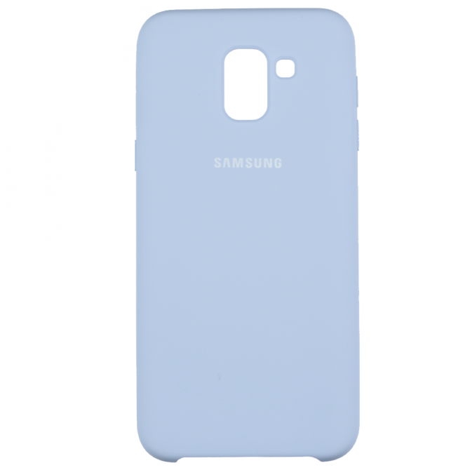 Чехол Soft Case для Samsung J6 2018 Голубой-1