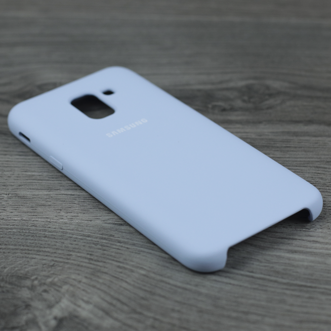 Чехол Soft Case для Samsung J6 2018 Голубой-3