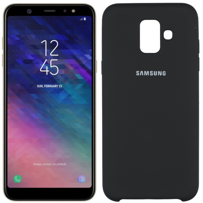 Чохол Soft Case для Samsung A600 Galaxy A6 2018 Чорний