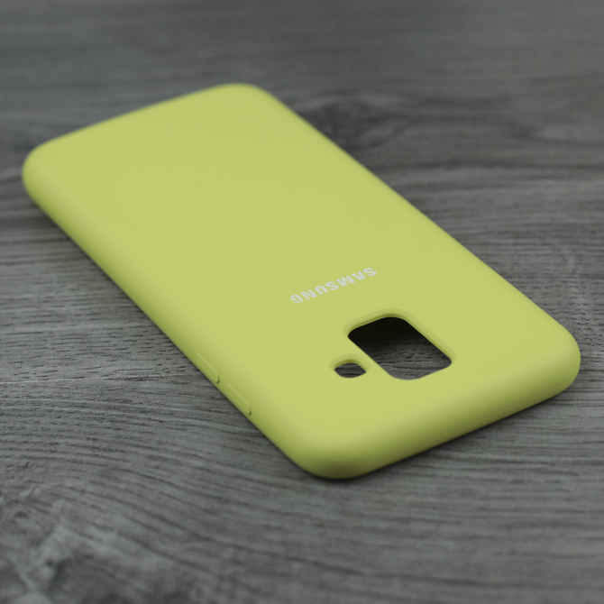 Чохол Soft Case для Samsung A600 Galaxy A6 2018 Оливковий-4