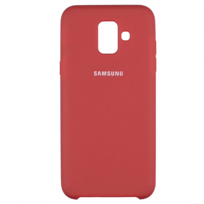 Чохол Soft Case для Samsung A600 Galaxy A6 2018 Червоний-1
