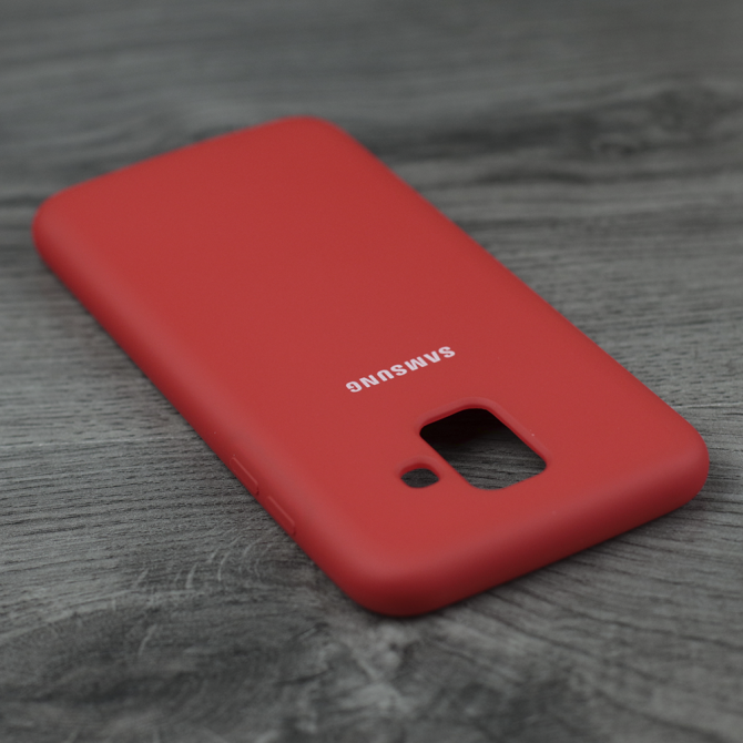 Чохол Soft Case для Samsung A600 Galaxy A6 2018 Червоний-4