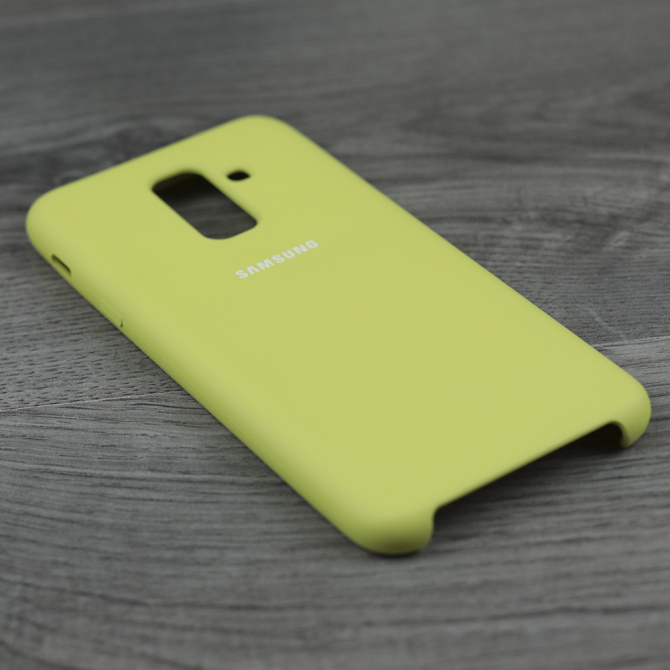 Чохол Soft Case для Samsung A605 Galaxy A6 Plus 2018 Оливковий-3