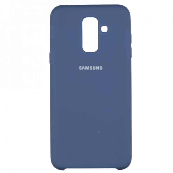 Чехол Soft Case для Samsung A605 Galaxy A6 Plus 2018 Синий-1