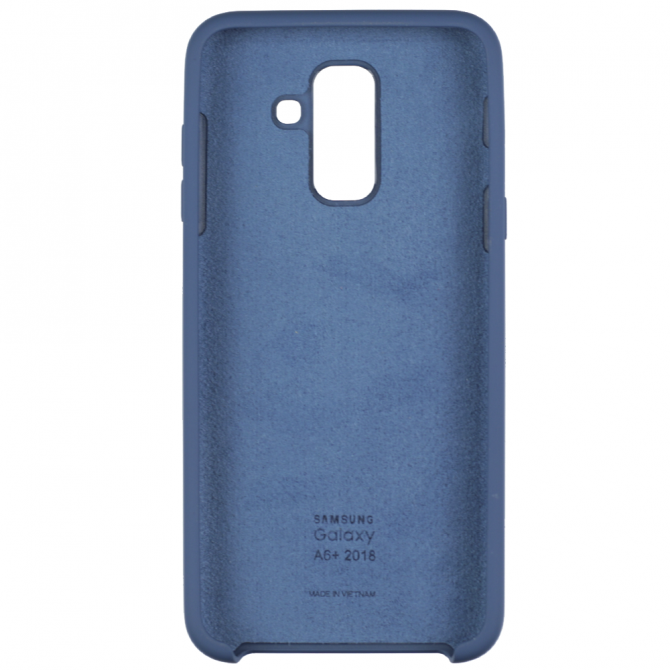 Чехол Soft Case для Samsung A605 Galaxy A6 Plus 2018 Синий-2