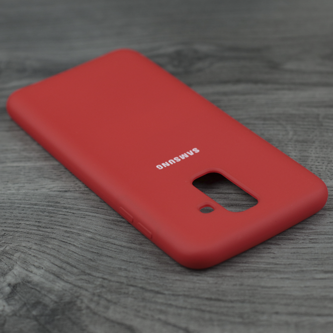 Чохол Soft Case для Samsung A605 Galaxy A6 Plus 2018 Червоний-4