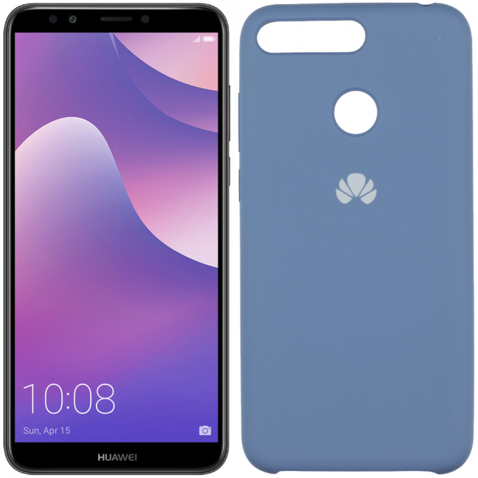 Чохол Soft Case для Huawei Y6 2018 Синій