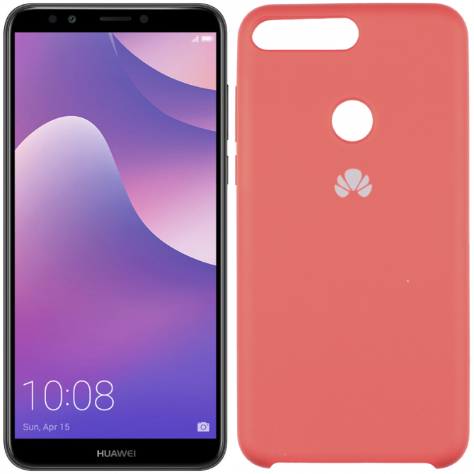 Чохол Soft Case для Huawei Y7 Prime 2018 Червоний