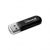 Накопичувач Wibrand USB 3.2 Gen1 64Gb Marten Чорний Накопичувач Wibrand USB 3.2 Gen1 64Gb Marten Чорний