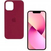 Оригінальний силіконовий чохол для iPhone 13 Бордовий FULL Оригінальний силіконовий чохол для iPhone 13 Бордовий FULL