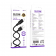 Кабель Borofone BX113 Lenny MicroUSB Black 1m