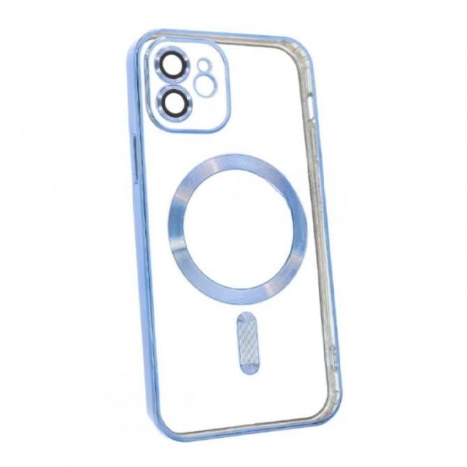 Силиконовый чехол SHINING with MagSafe для iPhone 14 Pro Сиреневый