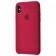 Оригинальный силиконовый чехол для iPhone Xs Max Бордовый