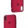Оригинальный силиконовый чехол для iPhone Xs Max Бордовый