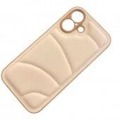 Чохол-накладка Striped Jacket для iPhone 16 Ivory