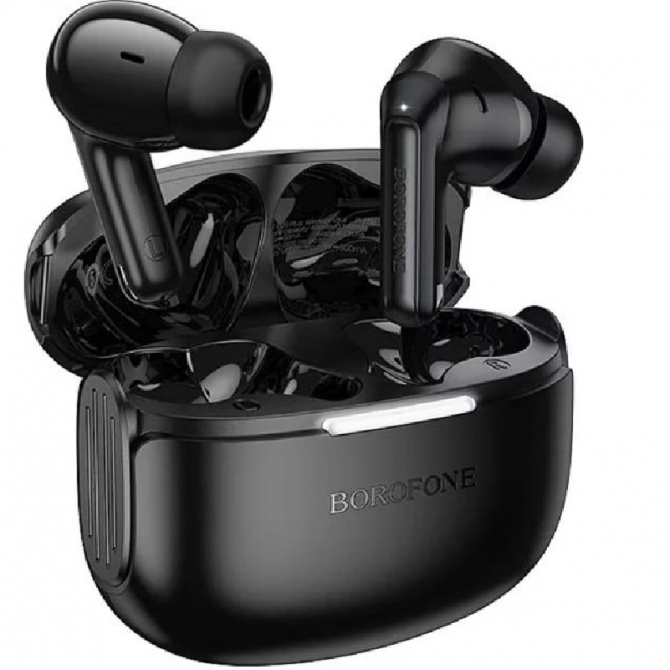 Наушники Stereo Bluetooth Headset Borofone FQ9 Peaceful Black-1