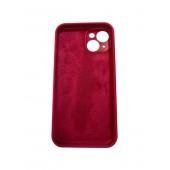 Силиконовый чехол для iPhone 14 Plus Rose Red FULL