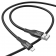 Кабель USB Hoco X72 silicone Lightning Black 1m