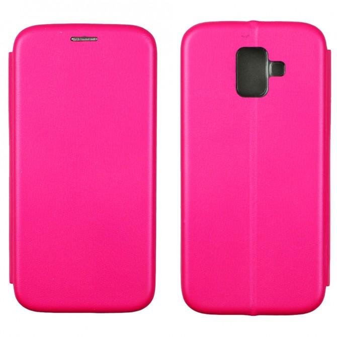 Чохол книжка U-Like Best для Samsung Galaxy J6 2018 Рожевий