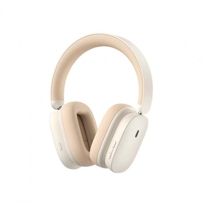 Навушники Baseus Bowie H1i Noise-Cancelling Stellar White