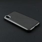 Чехол Silicone 3in1 Блёстки для Huawei Y5 2019 Чёрный