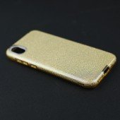 Чохол Silicone 3in1 Блискітки для Huawei Y5 2019 Золотий Чохол Silicone 3in1 Блискітки для Huawei Y5 2019 Золотий