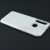 Чехол Silicone 3in1 Блёстки для Huawei P Smart 2019 Silver