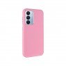 Кожаный чехол Leather Case Metal Buttons для Xiaomi Redmi Note 13 Pro 4G/ Poco M6 Pro 4G Light Pink