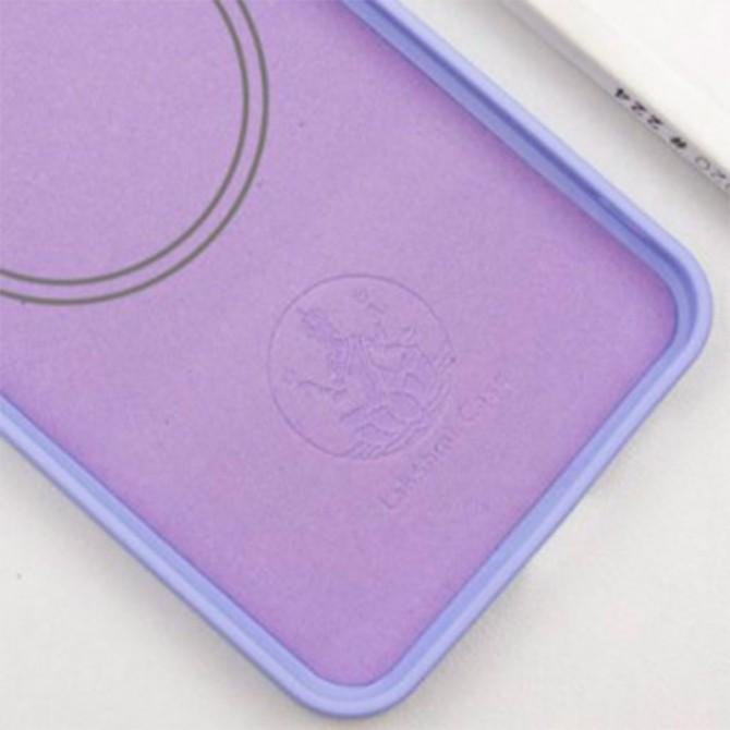 Силиконовый чехол Full Soft (MagSafe) Samsung Galaxy S23 FE Сиреневый FULL-2