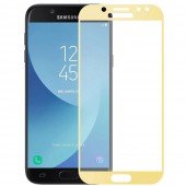 Захисне скло для SAMSUNG J530 Galaxy J5 (2017)  (0.3 мм, 2.5D, із золотистим Silk Screen покриттям) Захисне скло для SAMSUNG J530 Galaxy J5 (2017)  (0.3 мм, 2.5D, із золотистим Silk Screen покриттям)