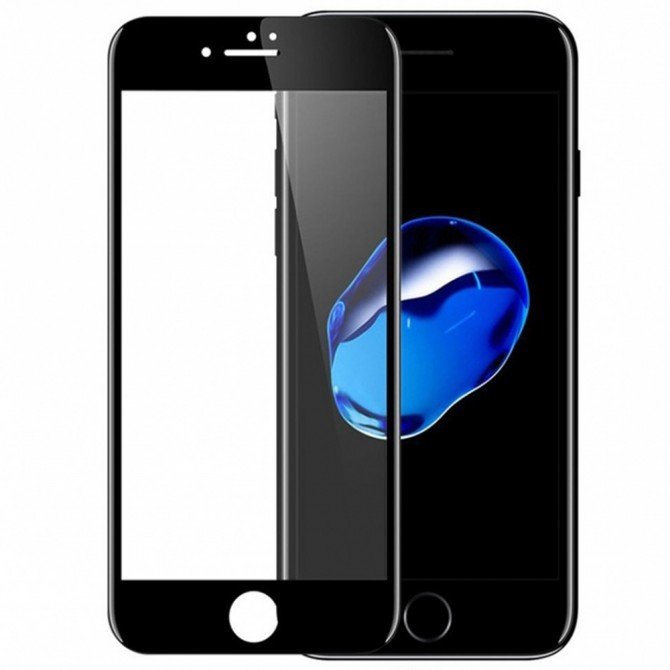 Защитное стекло для APPLE iPhone 6 (0.3 мм, 4D/5D чёрное)