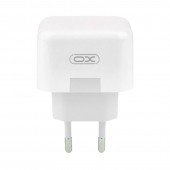 Мережевий зарядний пристрій XO L102 35W/2 USB-C White + Type-C to Type-C Cable Мережевий зарядний пристрій XO L102 35W/2 USB-C White + Type-C to Type-C Cable