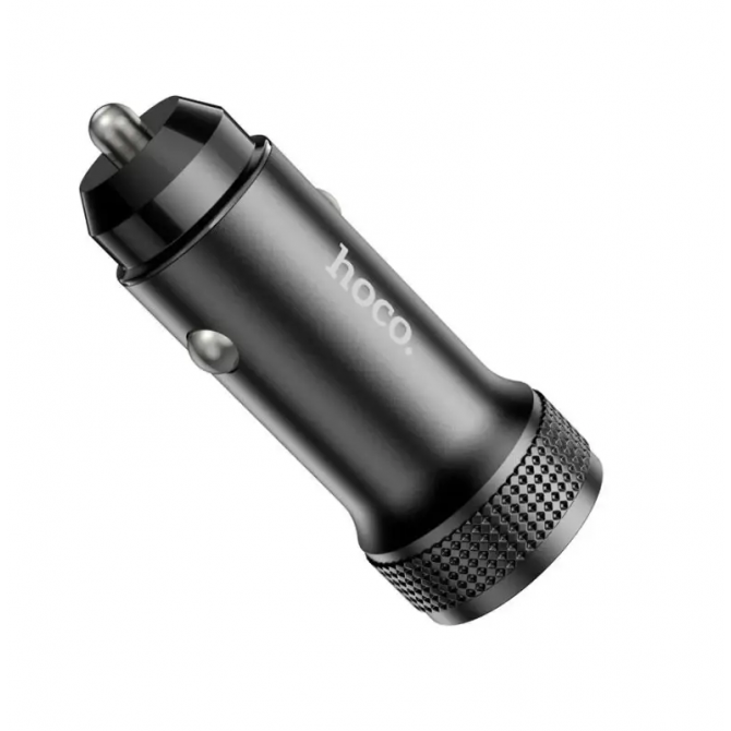 Автомобильное зарядное устройство для 1Type-C Hoco Z49b PD38W Black-1