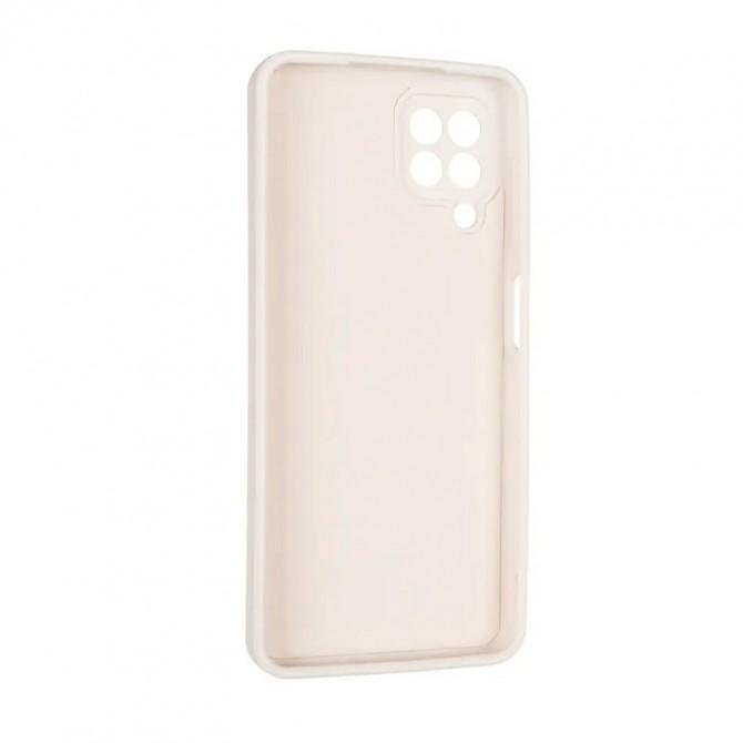 Чехол Original Soft Case Samsung A226 Galaxy A22 5G Молочный FULL-1