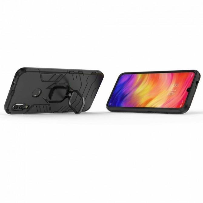 HONOR Hard Defence Series Xiaomi Redmi Note 7 Black (with magnet)-2