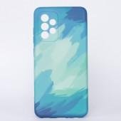 Чехол Colorfull Soft Case Samsung A525 Galaxy A52 Oceanblue