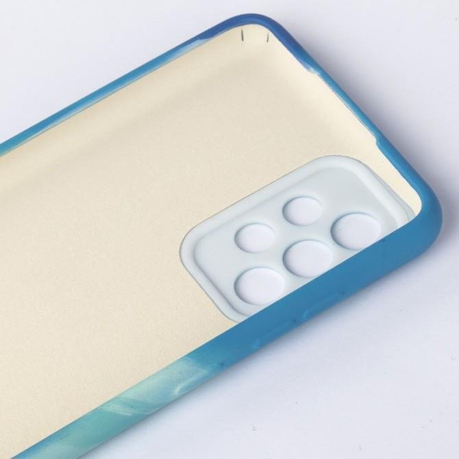 Чехол Colorfull Soft Case Samsung A525 Galaxy A52 Oceanblue-2