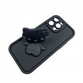 Чехол 3D series for iPhone 14 Pro Max Hello Kitty Black