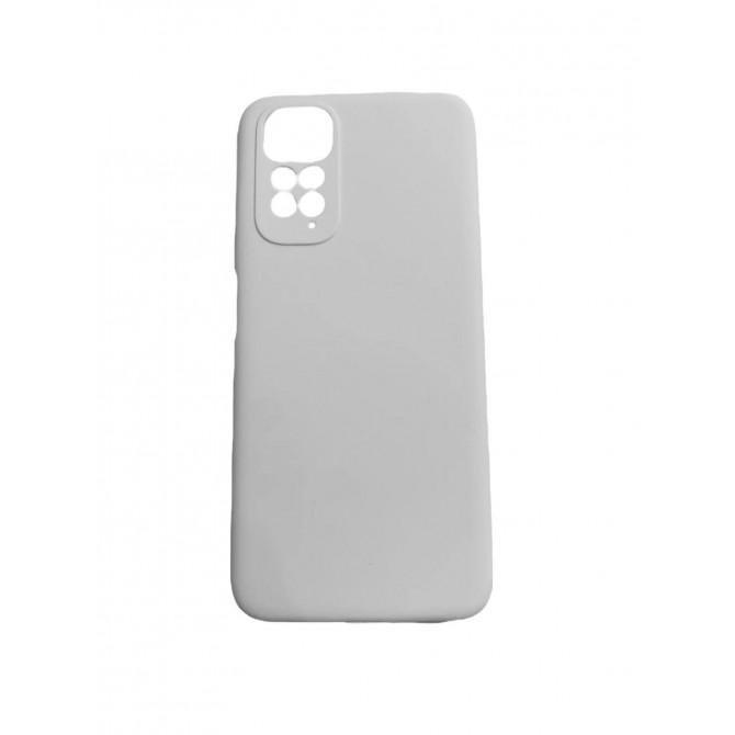 Силиконовый чехол Xiaomi Redmi Note 11 (Global)/Note 11S Белый FULL