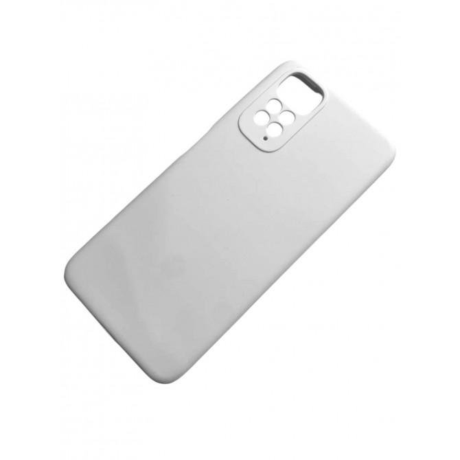 Силиконовый чехол Xiaomi Redmi Note 11 (Global)/Note 11S Белый FULL-1