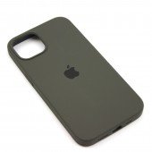 Оригинальный силиконовый чехол для iPhone 13 Болотный FULL Оригинальный силиконовый чехол для iPhone 13 Болотный FULL