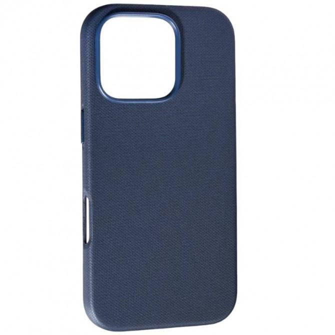 Накладка Woven Case with MagSafe iPhone 16 Pro Max Navy Blue